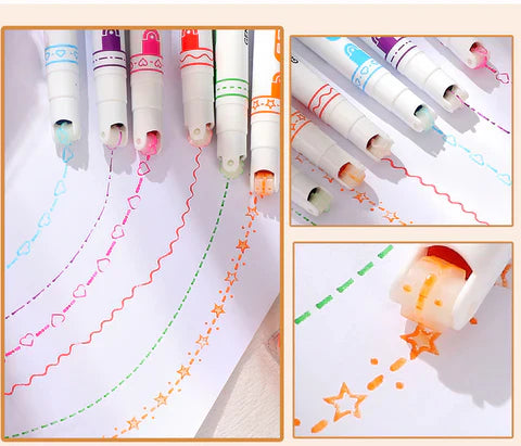 Kit de Canetas Mágicas para Desenhos.