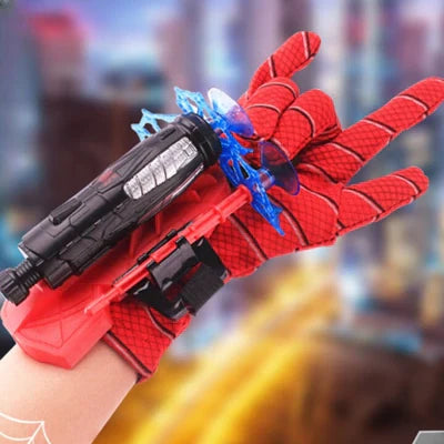 Luva Homem Aranha Lança Dardos Infantil